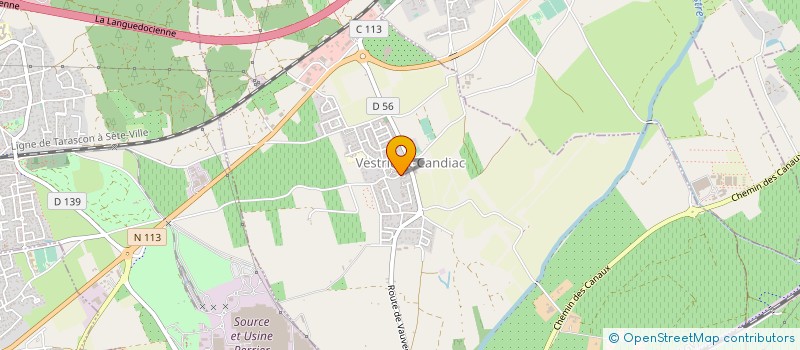 localisation de l'entreprise MONSIEUR DAVID REINA à VAUVERT