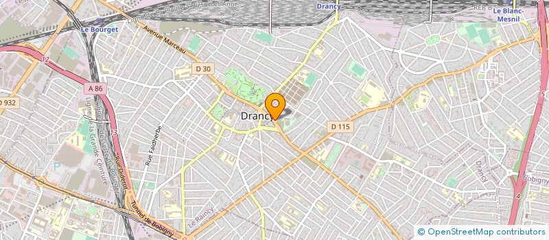 localisation de l'entreprise MONSIEUR DAVID REINHARD à DRANCY