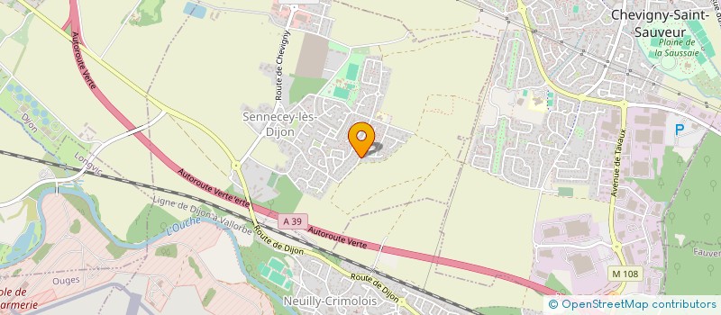 localisation de l'entreprise MONSIEUR DAVID REMOISSENET  SENNECEY-LES-DIJON