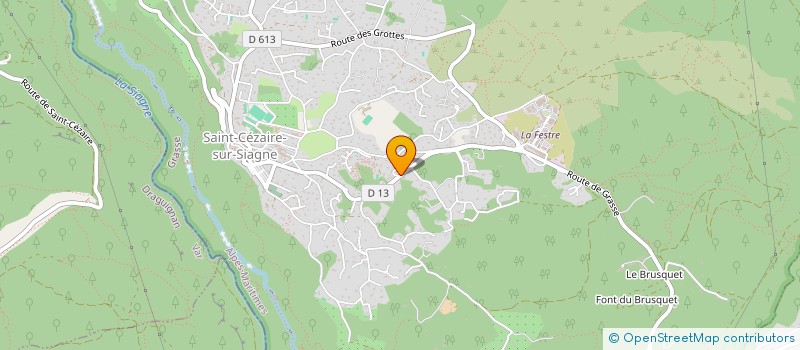 localisation de l'entreprise MONSIEUR DAVID REMOND à SAINT-CEZAIRE-SUR-SIAGNE