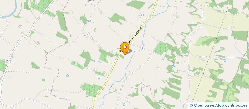 localisation de l'entreprise MONSIEUR DAVID RENARD  VIC-FEZENSAC