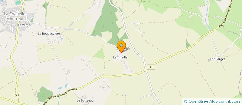 localisation de l'entreprise MONSIEUR DAVID RENAUD à BOIVRE-LA-VALLEE