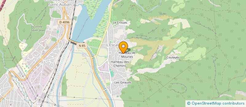 localisation de l'entreprise MONSIEUR DAVID RENAULT  L'ESCALE