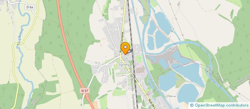 localisation de l'entreprise MONSIEUR DAVID RENAUT  IGNEY