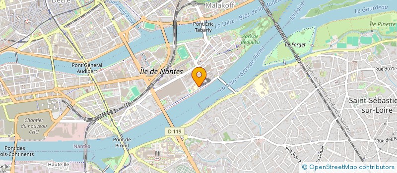 localisation de l'entreprise MONSIEUR DAVID RENAUX à NANTES