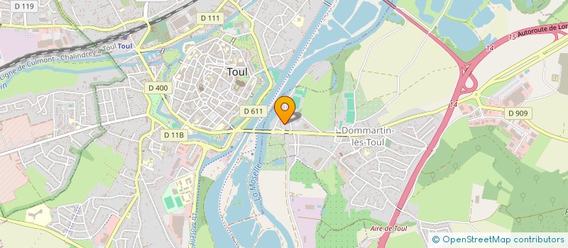 localisation de l'entreprise MONSIEUR DAVID RENNER  DOMMARTIN-LES-TOUL