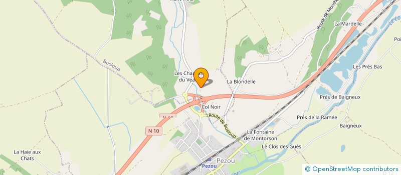 localisation de l'entreprise MONSIEUR DAVID RENONCET  BUSLOUP