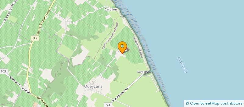 localisation de l'entreprise MONSIEUR DAVID RENOUIL  SAINT-YZANS-DE-MEDOC