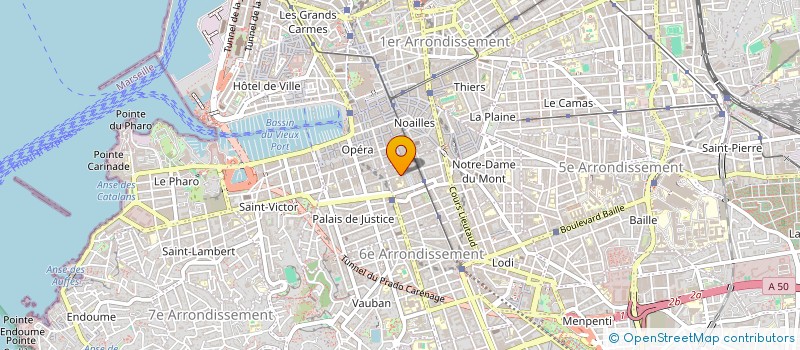 localisation de l'entreprise MONSIEUR DAVID REPELLIN à MARSEILLE