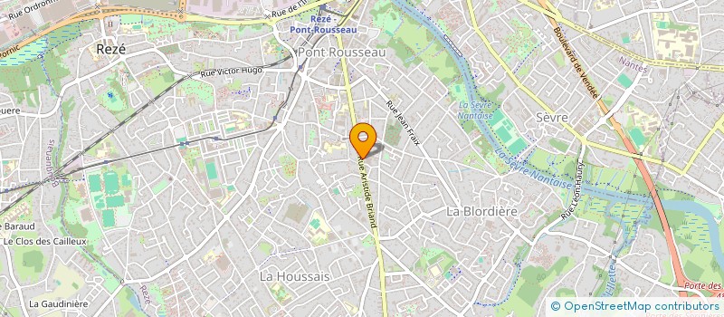 localisation de l'entreprise MONSIEUR DAVID RETIERE  REZE