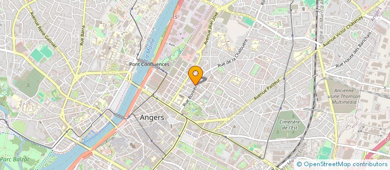 localisation de l'entreprise MONSIEUR DAVID RETIF à ANGERS