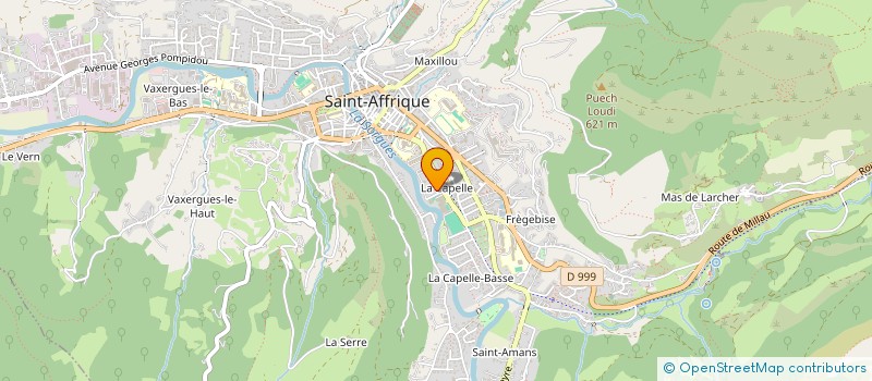 localisation de l'entreprise MONSIEUR DAVID REULET  SAINT-AFFRIQUE