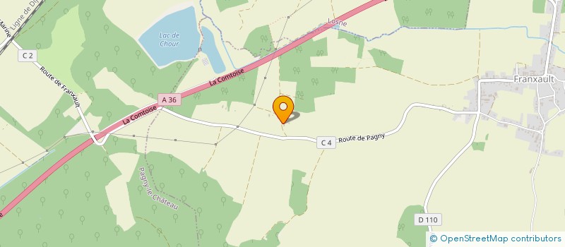 localisation de l'entreprise MONSIEUR DAVID REVERCHON  FRANXAULT