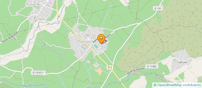 localisation de l'entreprise MONSIEUR DAVID REY-LAGARDE  PLAISSAN