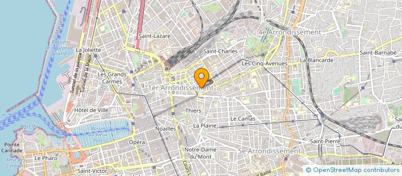 localisation de l'entreprise MONSIEUR DAVID REYDELLET à MARSEILLE