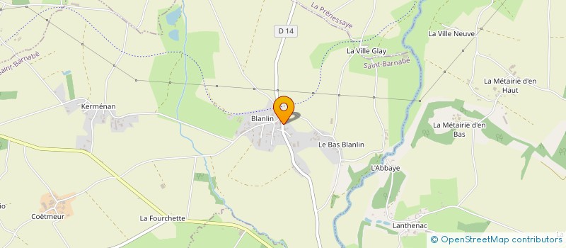 localisation de l'entreprise MONSIEUR DAVID RIBEIRO à SAINT-BARNABE