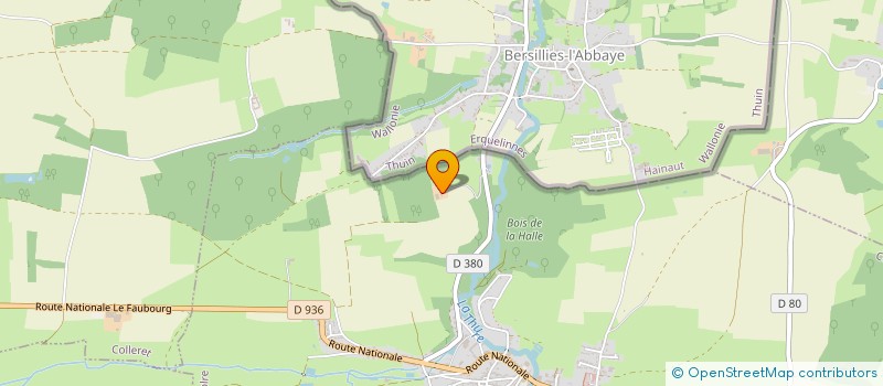 localisation de l'entreprise MONSIEUR DAVID RIBIERE  COUSOLRE