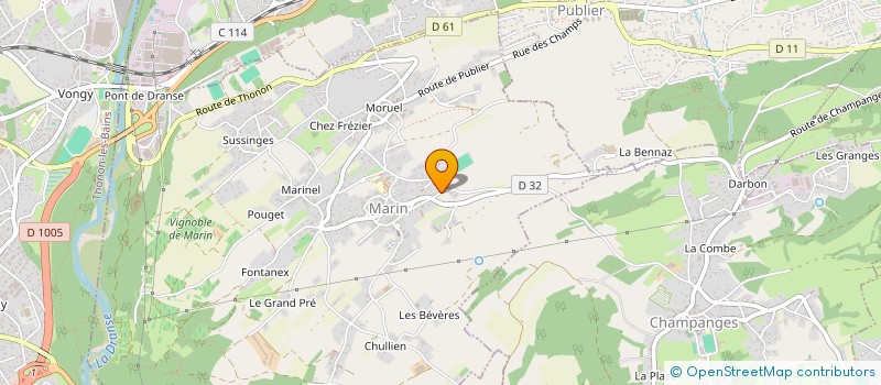 localisation de l'entreprise MONSIEUR DAVID RICHARD à MARIN