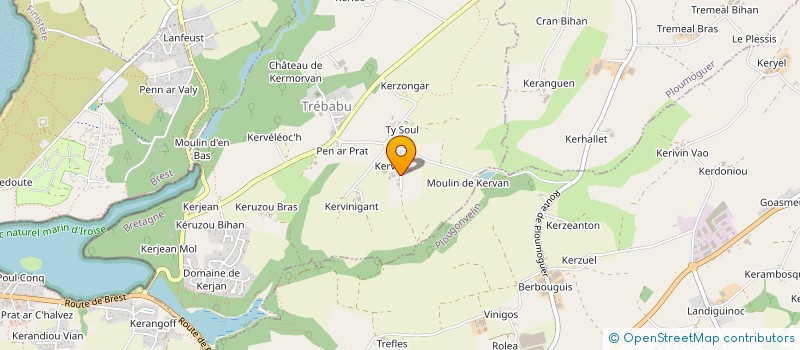 localisation de l'entreprise MONSIEUR DAVID RICHARD  TREBABU