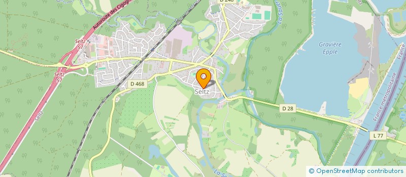 localisation de l'entreprise MONSIEUR DAVID RICHARD  SELTZ