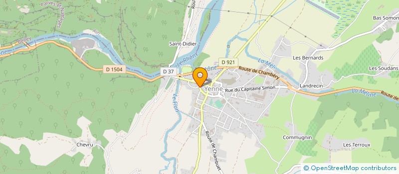 localisation de l'entreprise MONSIEUR DAVID RICHARD  YENNE