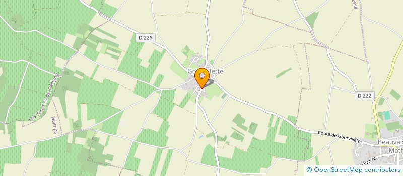 localisation de l'entreprise MONSIEUR DAVID RICHARDSON  GOURVILLETTE