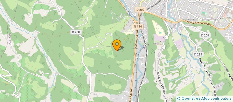 localisation de l'entreprise MONSIEUR DAVID RIMBAUD  JURANCON