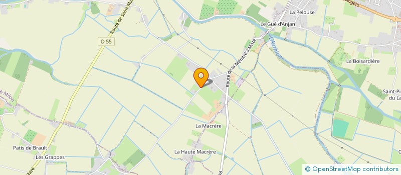 localisation de l'entreprise MONSIEUR DAVID RIOU à MAZE-MILON