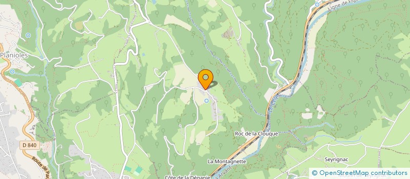 localisation de l'entreprise MONSIEUR DAVID RIOU  FIGEAC