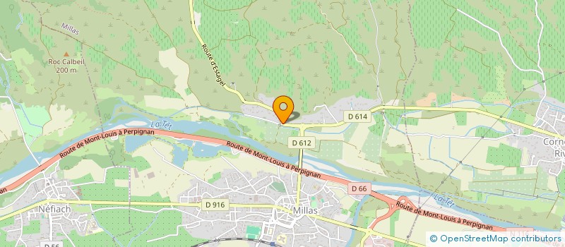 localisation de l'entreprise MONSIEUR DAVID RIPPA-MADONNA  MILLAS