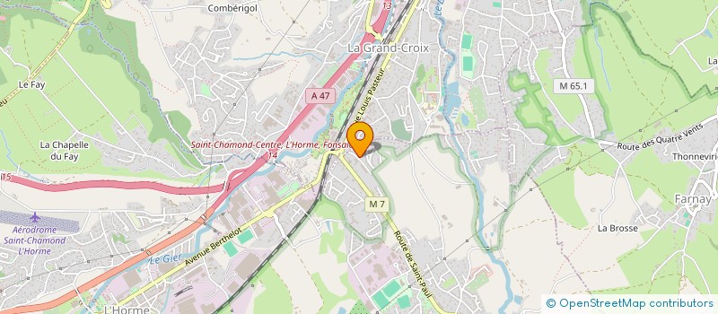 localisation de l'entreprise MONSIEUR DAVID RISTA  SAINT-PAUL-EN-JAREZ