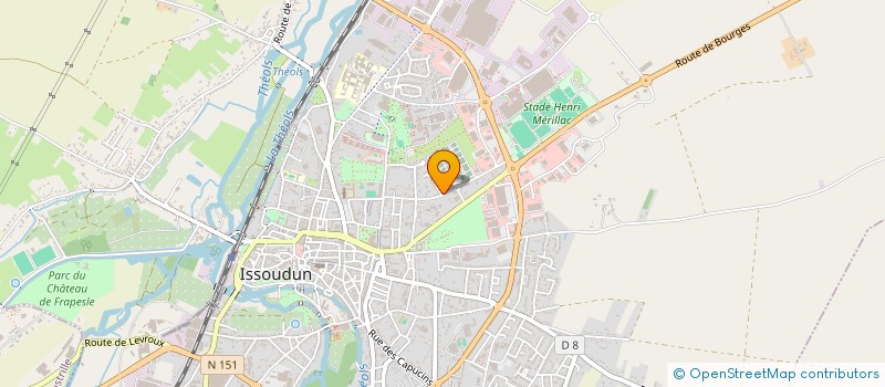 localisation de l'entreprise MONSIEUR DAVID ROBASZYNSKI à ISSOUDUN