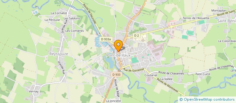 localisation de l'entreprise MONSIEUR DAVID ROBERJOT à PONT-DE-VAUX