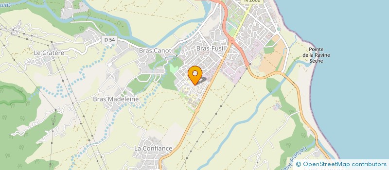 localisation de l'entreprise MONSIEUR DAVID ROBERT  SAINT-BENOIT