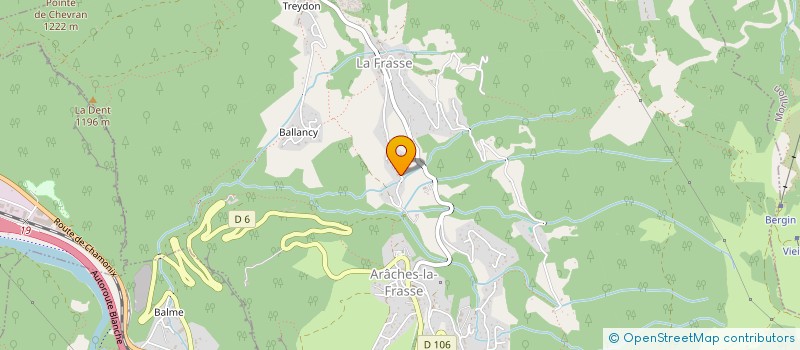 localisation de l'entreprise MONSIEUR DAVID ROBERT  ARACHES-LA-FRASSE