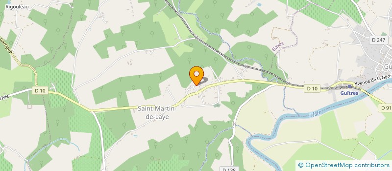 localisation de l'entreprise MONSIEUR DAVID ROBIN  SAINT-MARTIN-DE-LAYE