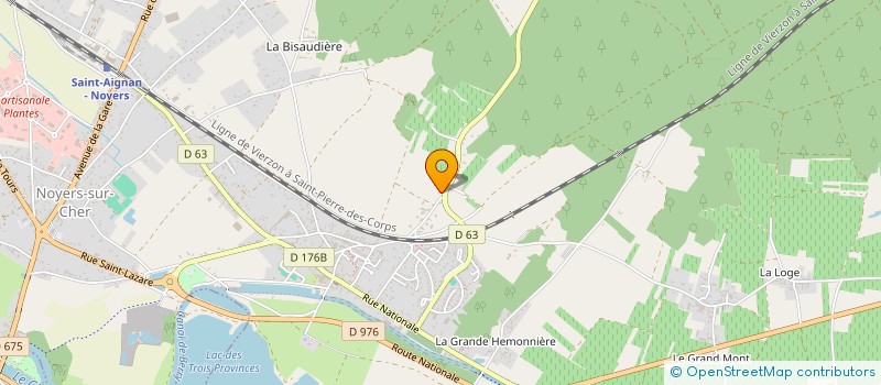 localisation de l'entreprise MONSIEUR DAVID ROBIN  THESEE