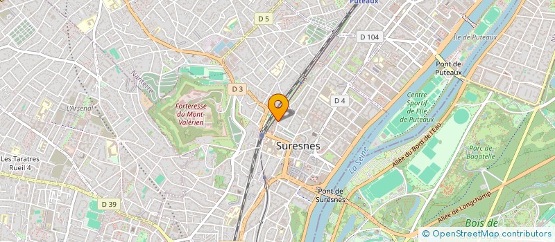 localisation de l'entreprise MONSIEUR DAVID ROBSON à SURESNES