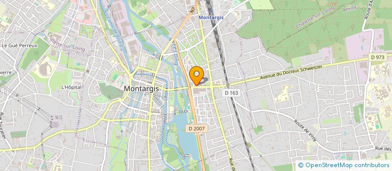 localisation de l'entreprise MONSIEUR DAVID ROCHA  MONTARGIS