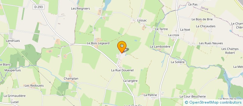 localisation de l'entreprise MONSIEUR DAVID ROCHER  TRESBUF