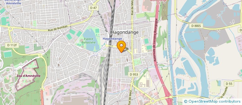 localisation de l'entreprise MONSIEUR DAVID ROCHET à HAGONDANGE