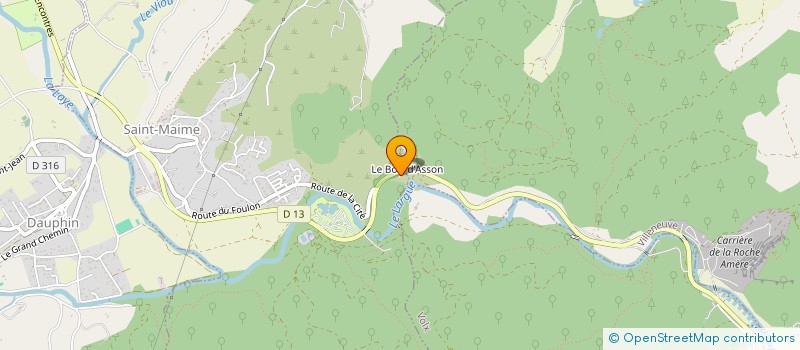 localisation de l'entreprise MONSIEUR DAVID RODRIGUES  SAINT-MAIME