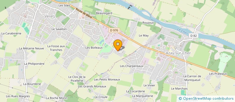 localisation de l'entreprise MONSIEUR DAVID RODRIGUEZ  VERETZ