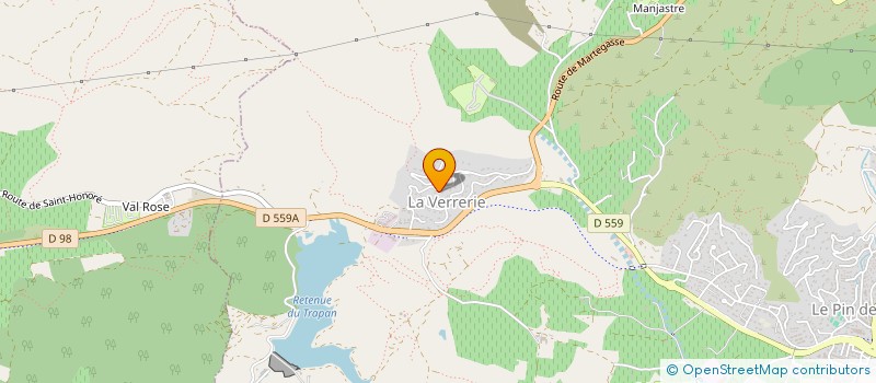 localisation de l'entreprise MONSIEUR DAVID RODRIGUEZ GONZALEZ  BORMES-LES-MIMOSAS