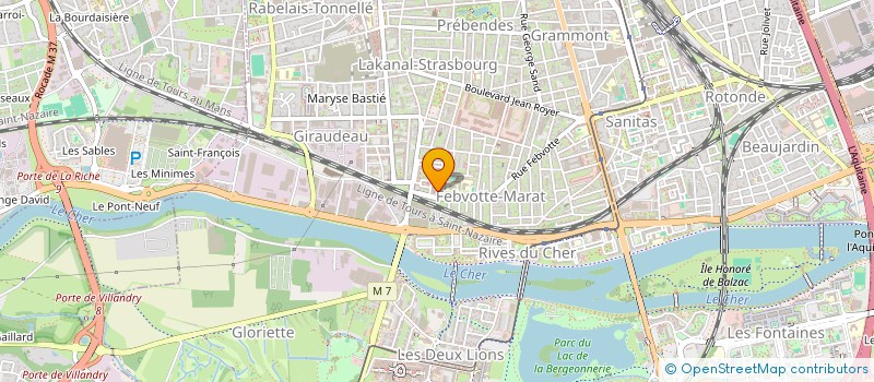 localisation de l'entreprise MONSIEUR DAVID ROGE  TOURS