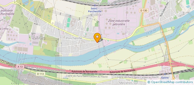 localisation de l'entreprise MONSIEUR DAVID ROGER  PORCHEVILLE