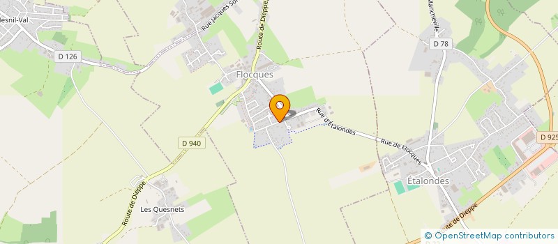 localisation de l'entreprise MONSIEUR DAVID ROIX  ETALONDES