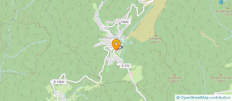 localisation de l'entreprise MONSIEUR DAVID ROLAND  BOURBACH-LE-HAUT