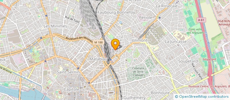 localisation de l'entreprise MONSIEUR DAVID ROLLAND  TOULOUSE