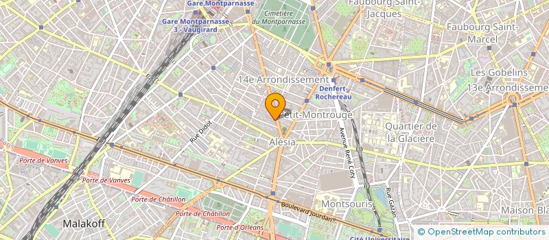 localisation de l'entreprise MONSIEUR DAVID ROMAND à PARIS